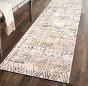Geometric Boho Runner Rug 2'7" x 10'