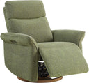 Power Recliner Swivel Glider Nursery Chair with Adjustable Headrest & Lumbar Support