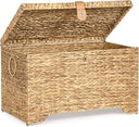 Woven Storage Basket with Lid