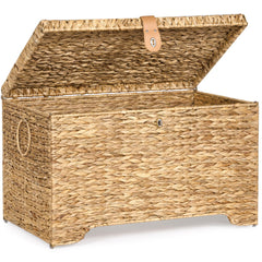 Water Hyacinth Storage Basket with Lid