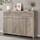 55" Fluted Buffet Cabinet with Storage & Sideboard