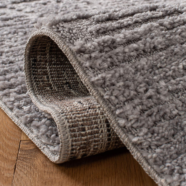 Moroccan Shag Area Rug – Geometric Diamond Trellis Design
