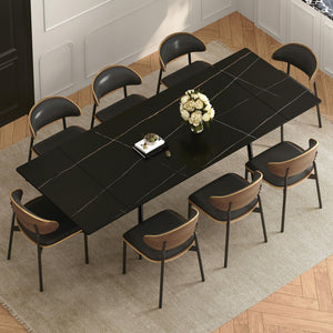 Extendable Sintered Stone Dining Table for 6–10 Seats