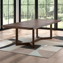 Rectangular Dining Extension Table with Glide System