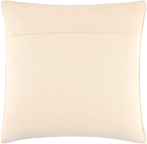 Modern Accent Throw Pillow with Poly Insert – Brown & Beige