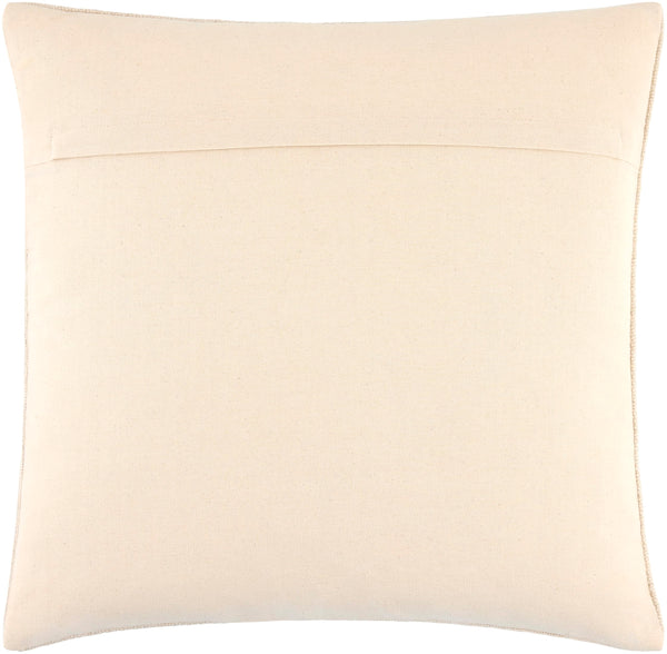 Modern Accent Throw Pillow with Poly Insert – Brown & Beige