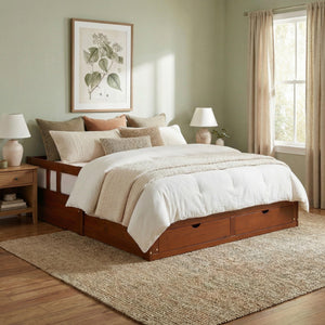 Twin to King Extendable Daybed with Trundle & Storage Drawers