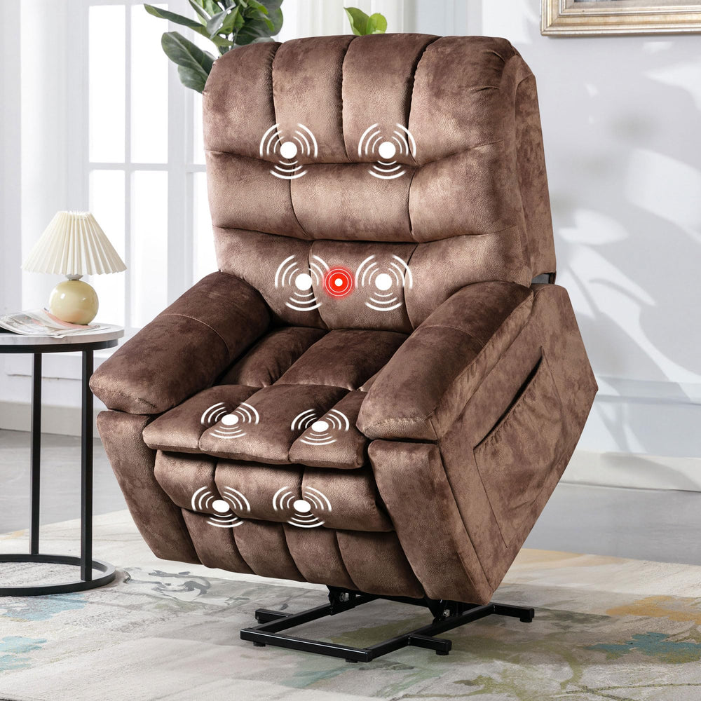 Power Lift Recliner Chair with Massage & Heating