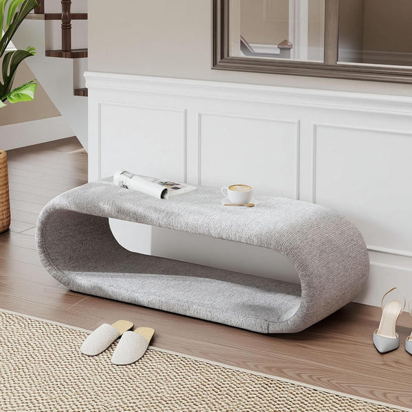 52" Upholstered Storage Bench