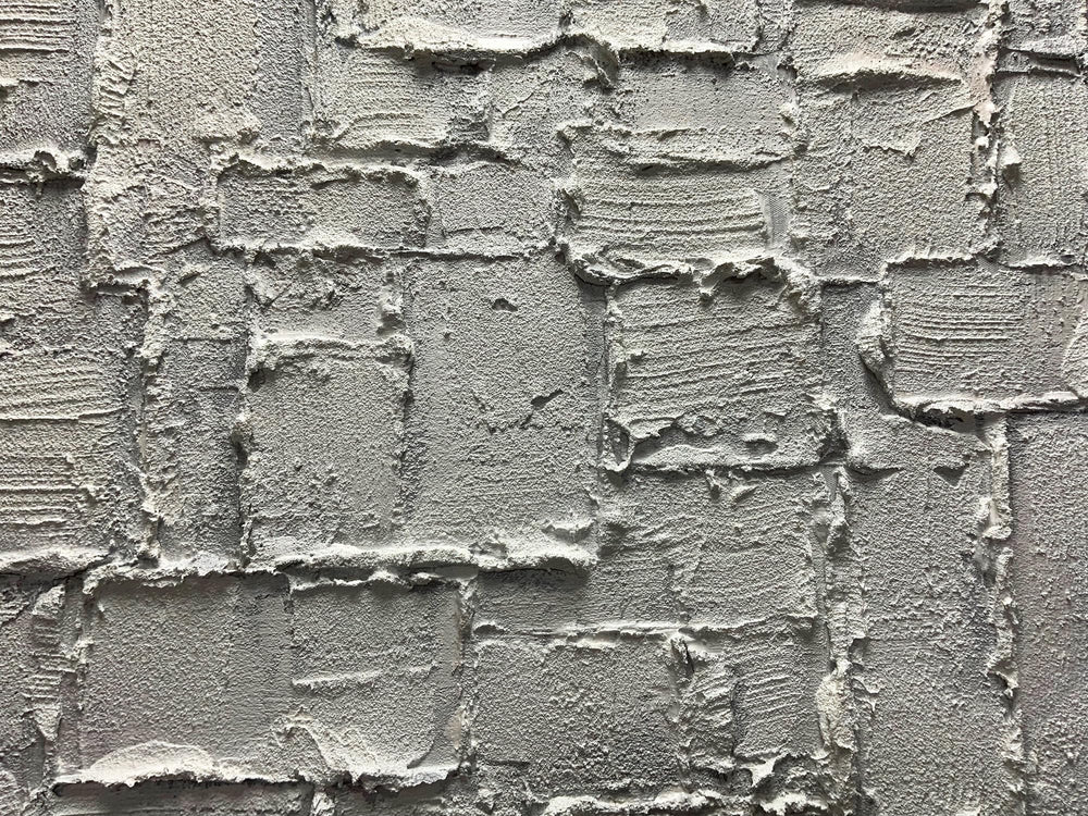 Hand-Painted Abstract Canvas Wall Art – 30x45 Inch Vertical Minimalist Painting