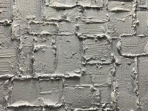 Hand-Painted Abstract Canvas Wall Art – 30x45 Inch Vertical Minimalist Painting