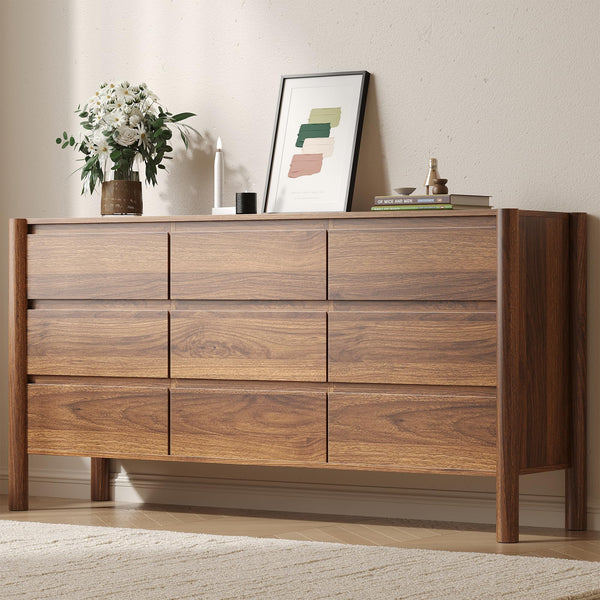 3-Piece Bedroom Dresser Set with Nightstands