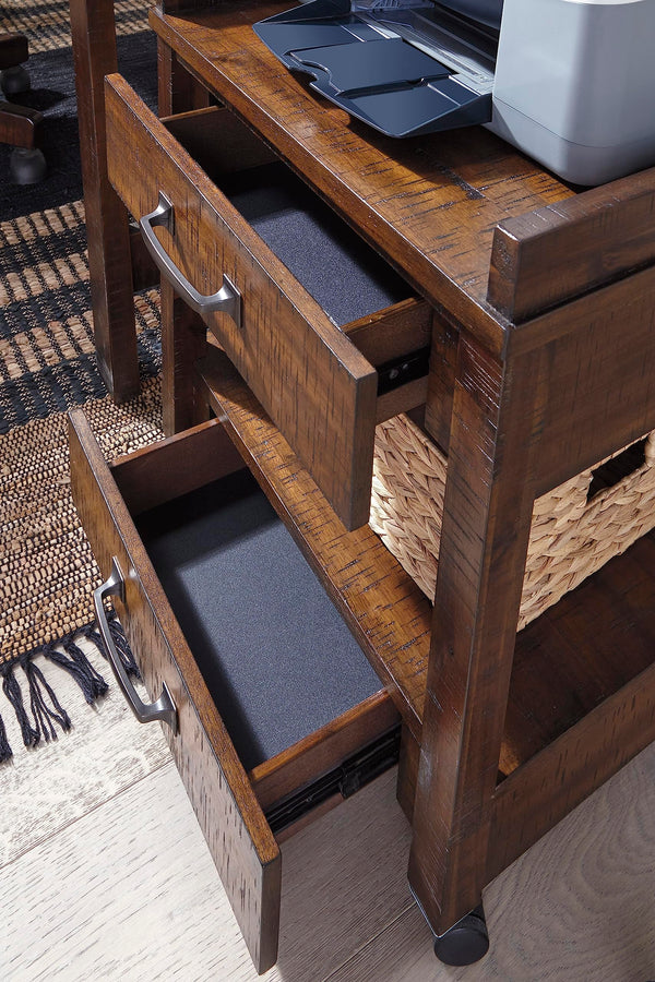 Printer Stand with Drawers, Shelves, Outlets & USB Ports