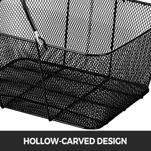 Metal Shopping Baskets with Handles – Set of 12