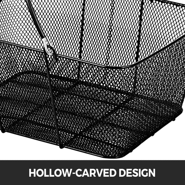 Metal Shopping Baskets with Handles – Set of 12