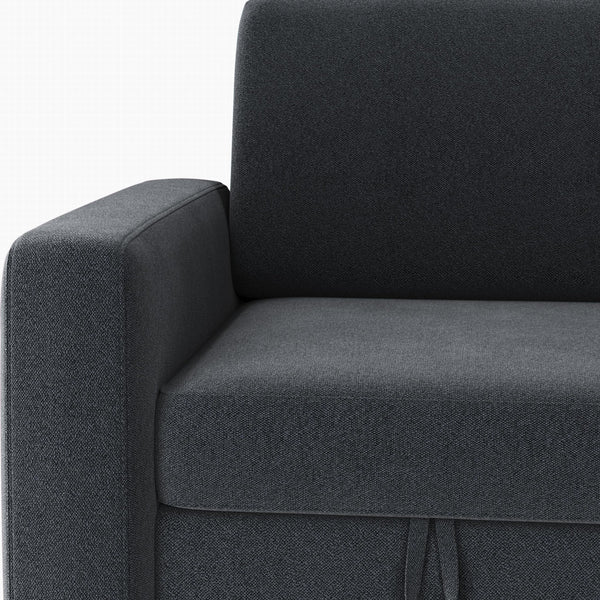L-Shaped Sleeper Sectional Sofa with Pull-Out Bed, Storage & USB Charging