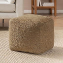Square Pouf Ottoman Footrest – Decorative Floor Seating