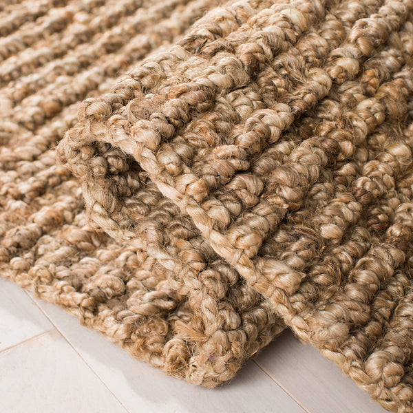 Natural Fiber Jute Area Rug 6x9 – Farmhouse Style