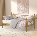 Twin Size Daybed Frame with Headboard