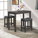 3-Piece Counter Height Dining Set with Stools