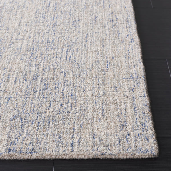 Abstract Geometric Wool Runner Rug 2'3" x 16'