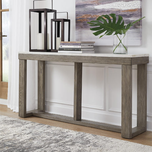 Marble Top Console Sofa Table