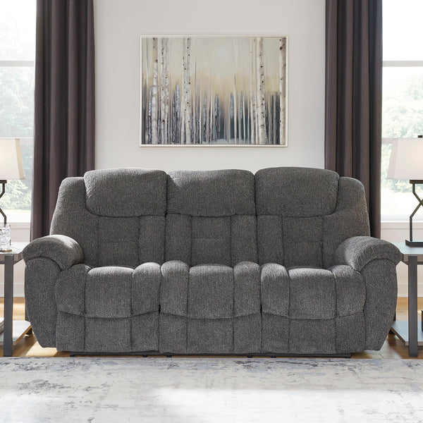 Reclining Sofa & Loveseat Set – Grey Performance Fabric