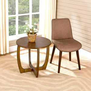 Mid-Century Modern Round End Table