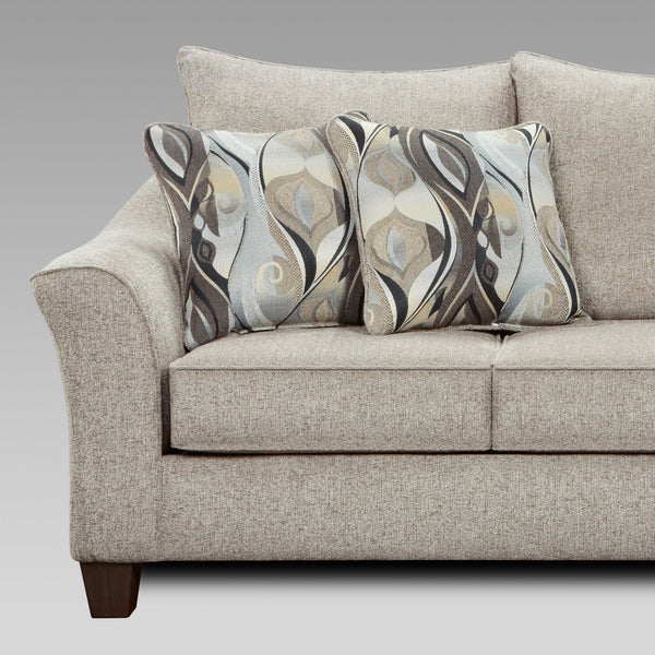 Fabric Sofa and Loveseat Set – Upholstered Living Room Seating