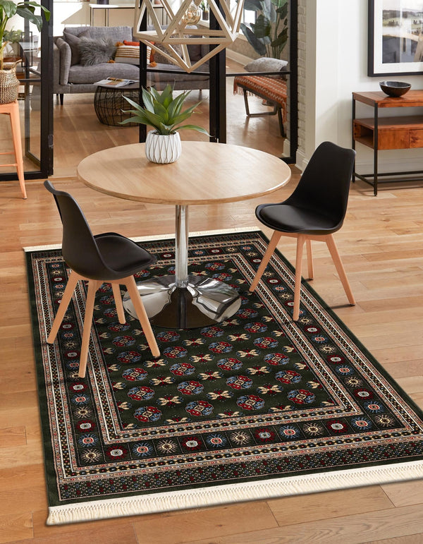 Bokhara Area Rug 3x5 Medium Pile – Polypropylene Indoor Rug