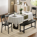 Dining Chairs and Benches Set of 4