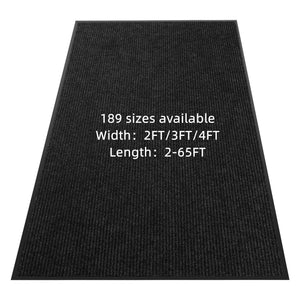 Heavy Duty Outdoor Door Mat – Custom Size, Waterproof Rubber Backing