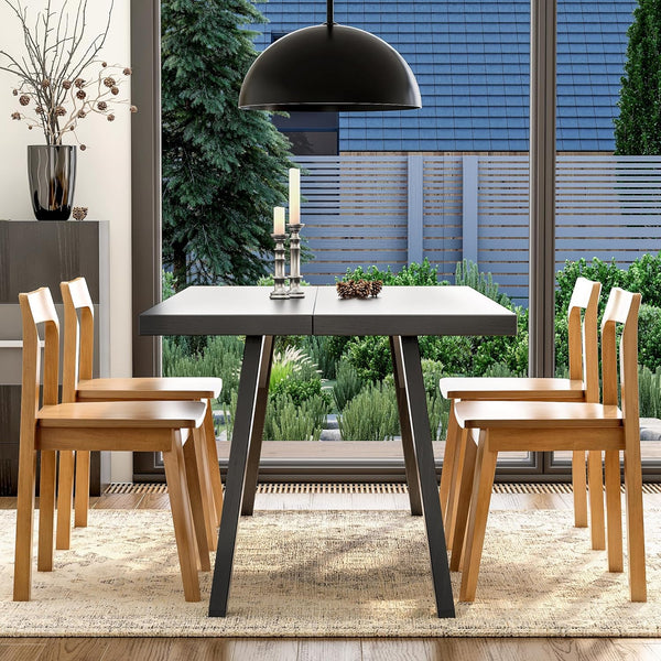 Wood Dining Chairs Set – Mid-Century Modern Accent Chair