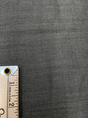 100% Wool Suiting Fabric by the Yard – Heather Olive Green