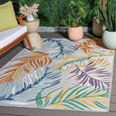 Indoor Outdoor Area Rug 8x10 – Stain & UV Resistant, Machine Woven Polyester