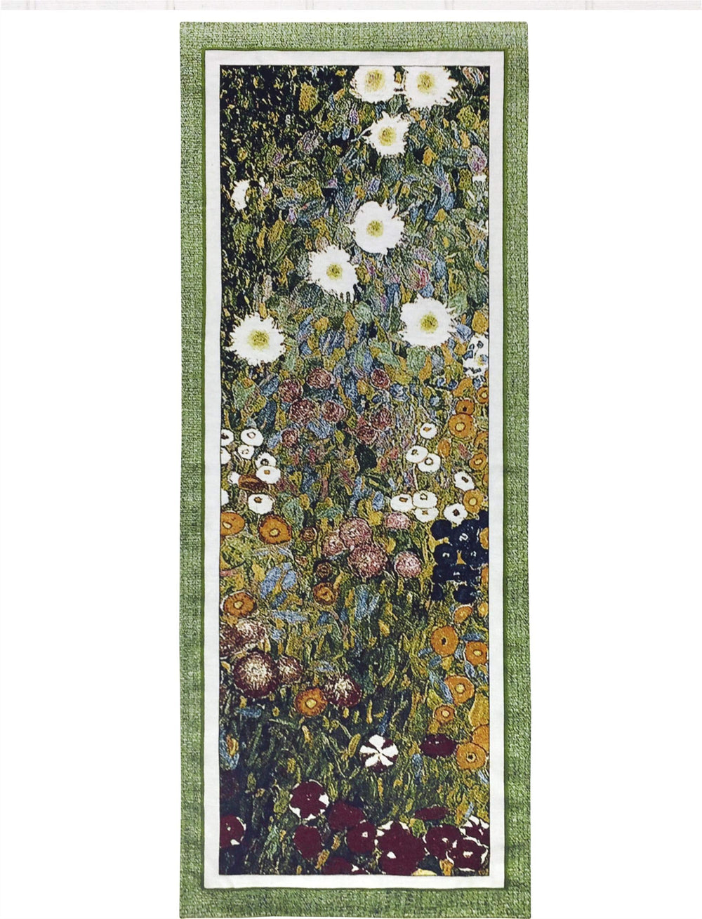 Floral Garden Woven Tapestry Wall Hanging
