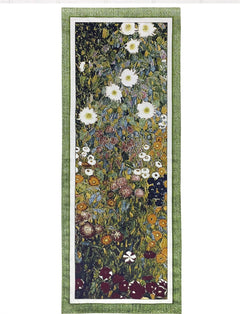 Floral Garden Woven Tapestry Wall Hanging