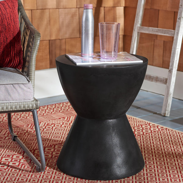 Concrete Round Accent Table – Indoor & Outdoor