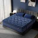 14-Inch Hybrid Pillow Top Mattress – Medium Plush, Memory Foam & Pocket Coils