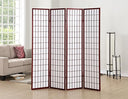 4-Panel Oriental Shoji Screen Room Divider