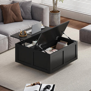 Lift Top Coffee Table with Hidden Storage