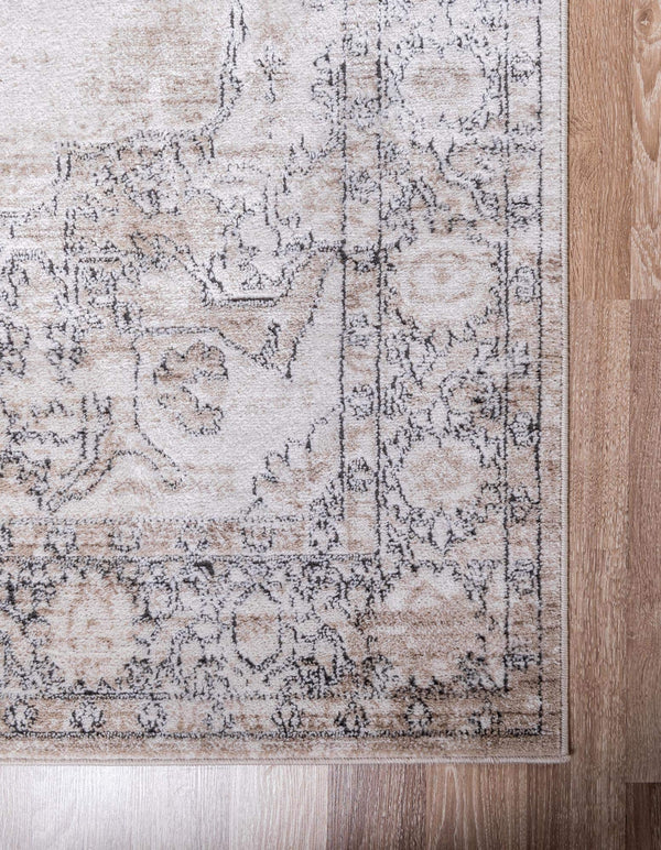 Oregon Distressed Medallion Runner Rug – 2'2" x 8'