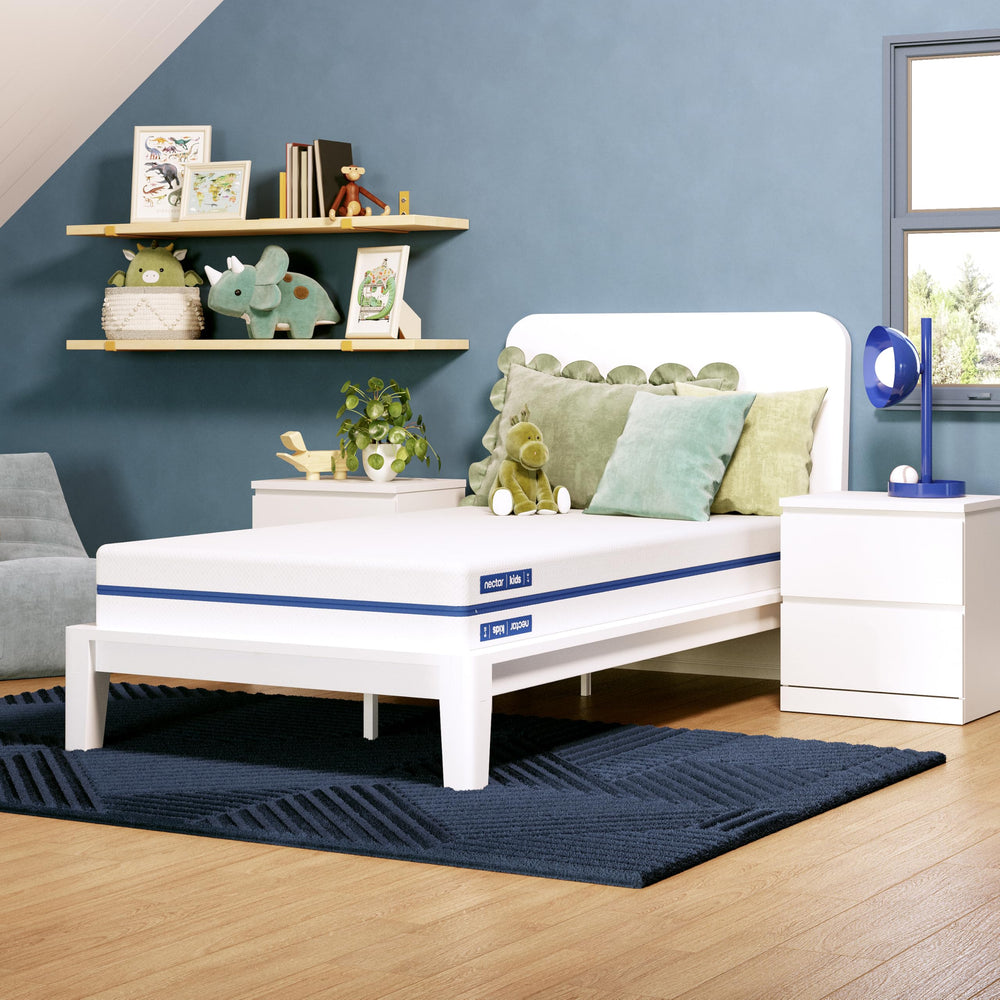 Kids Twin Mattress 8-Inch 2-Sided Flippable Memory Foam