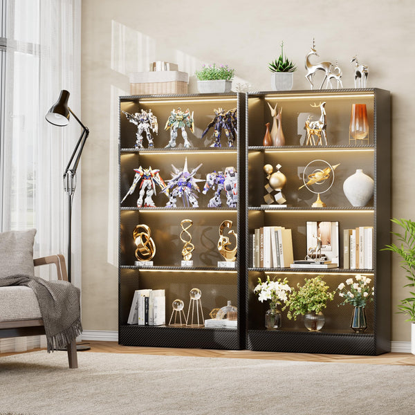 LED Bookshelf with RGB Lighting
