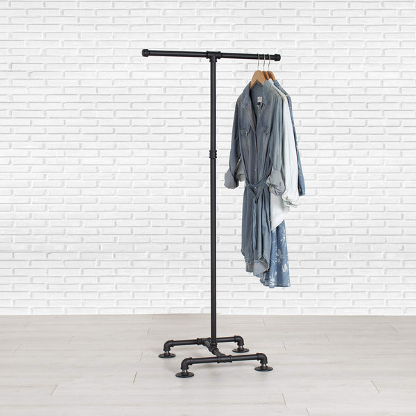 Industrial Pipe Clothing Rack