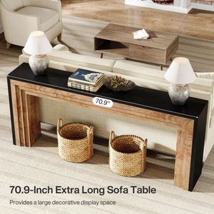 70.9" Farmhouse Console Table