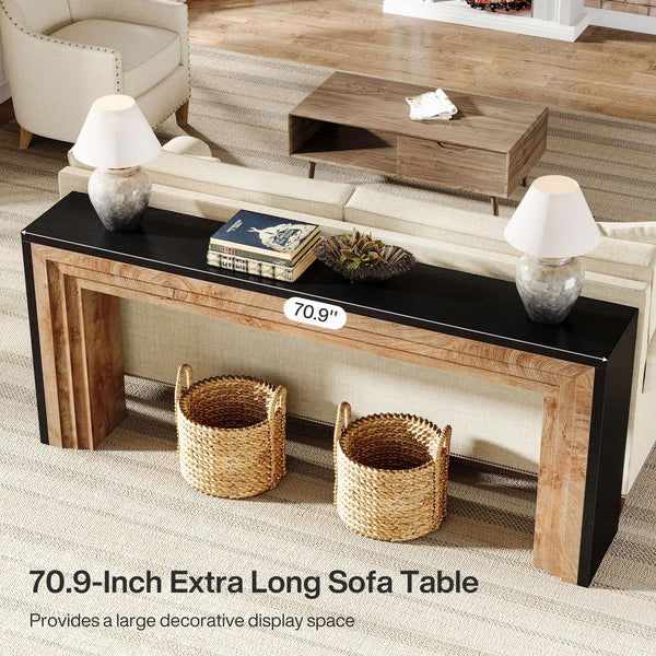 70.9" Farmhouse Console Table
