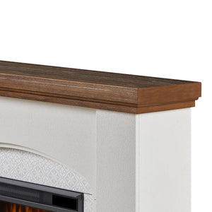 49" Electric Fireplace with Mantel