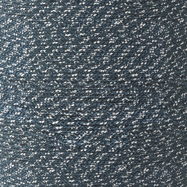 Braided Cotton Round Pouf