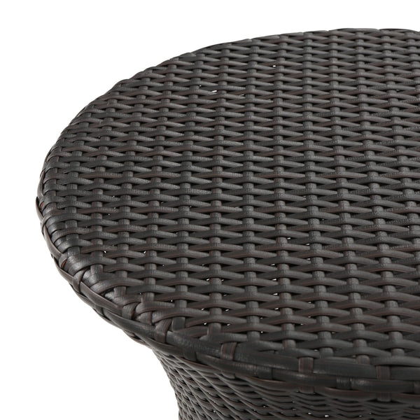 Outdoor Wicker Accent Table